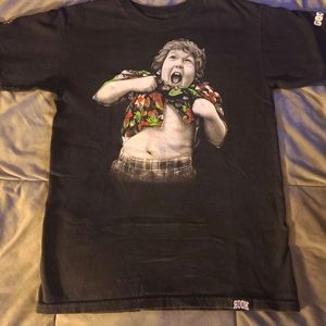 The Goonies Chunk Truffle Shuffle Black T-shirt Size Small